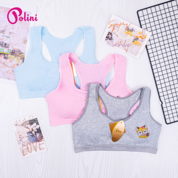 2 POLINI Miniset Anak Remaja Mini Set Busa Bahan Katun 682-39