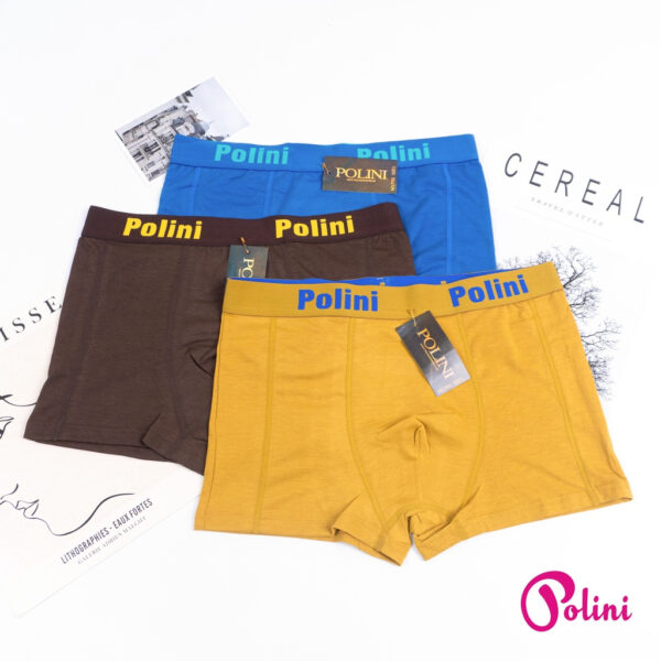 POLINI Boxer Briefs Celana Dalam Pria Bahan Katun 7702