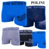 POLINI Celana Dalam Pria Boxer Rajut Melar