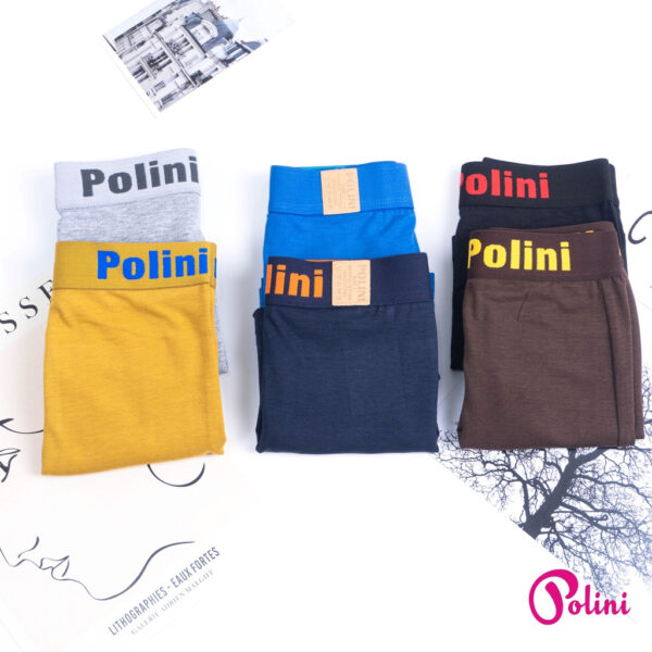 POLINI Boxer Briefs Celana Dalam Pria Bahan Katun 7702
