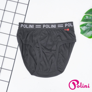 4 POLINI Celana Dalam Pria Kualitas Premium Warna Tua 047