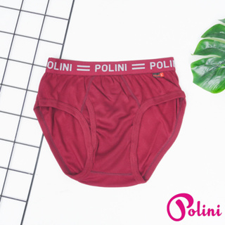 5 POLINI Celana Dalam Pria Kualitas Premium Warna Tua 047