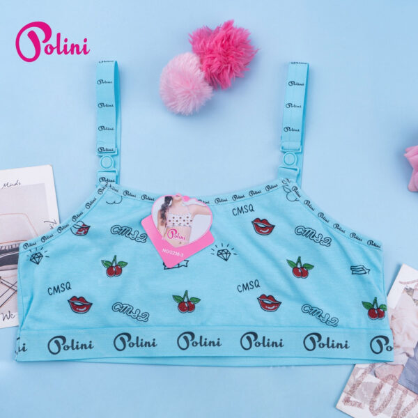 1 POLINI Miniset Anak Remaja Bahan Katun Motif Cerry Mini Set 2238-3