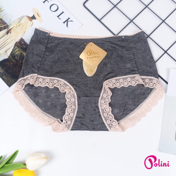 POLINI Celana Dalam Wanita List Renda Cd Katun 7284