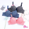 POLINI Bra Wanita Push Up Berkawat Kait 3 Bh G499