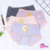 POLINI Celana Dalam Wanita List Renda Cd Katun 7284
