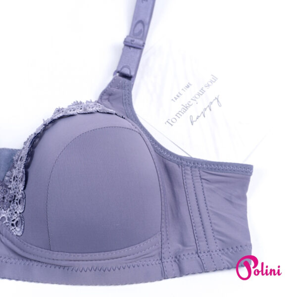 POLINI Bra Wanita Size Besar Cup B Tanpa Kawat Kait 3 Bh 666