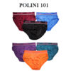POLINI Briefs Celana Dalam Pria Bahan Katun Pakaian Dalam Pria 101