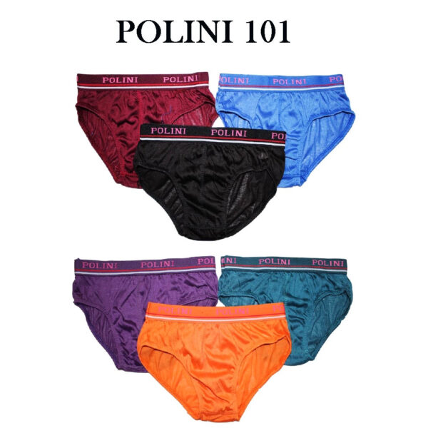 POLINI Briefs Celana Dalam Pria Bahan Katun Pakaian Dalam Pria 101