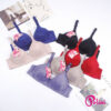 POLINI Bra Wanita Push Up Tanpa Kawat Pakaian Dalam Bh kait 3 G649