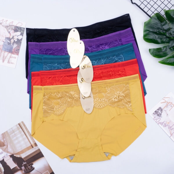 POLINI Celana Dalam Wanita Bahan Ice Silk Free Size Kualitas Premium 888