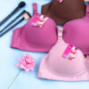 POLINI Bra Jumbo Tanpa Kawat Busa Tipis Size 42 - 52 Cup C / D Kait 3 G399