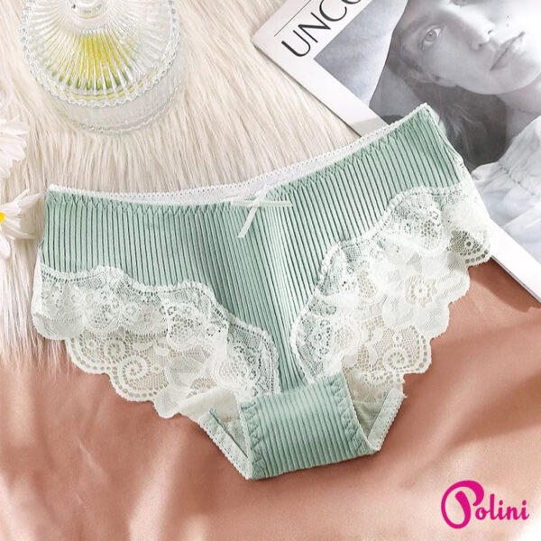 POLINI Celana Dalam Wanita Renda Cd Katun Polini 9090