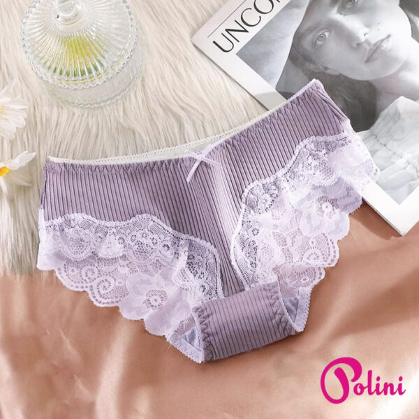 POLINI Celana Dalam Wanita Renda Cd Katun Polini 9090