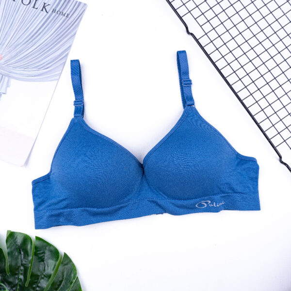 POLINI Push Up Bra Berkawat Pakaian Dalam Wanita Bh Polos Cup A A129