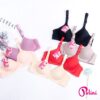 POLINI Bra Bh Wanita Bahan Halus Tanpa Kawat Kait 3 Bh G667