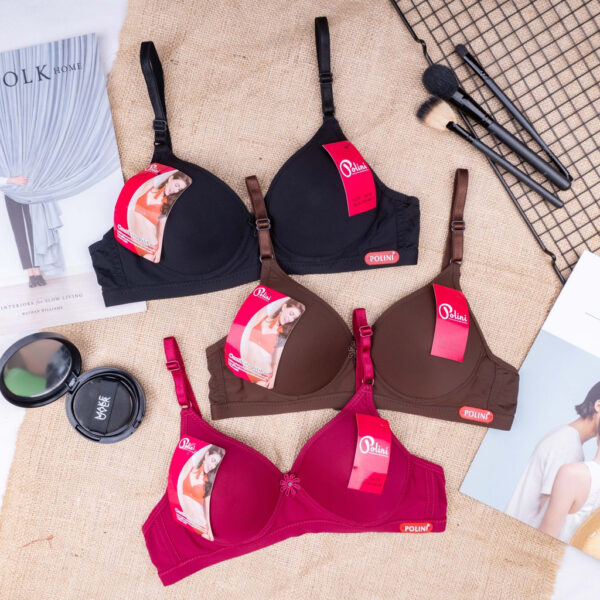 POLINI Bra Wanita Tanpa Kawat Cup A Bh Seamless Pakaian Dalam Wanita A88